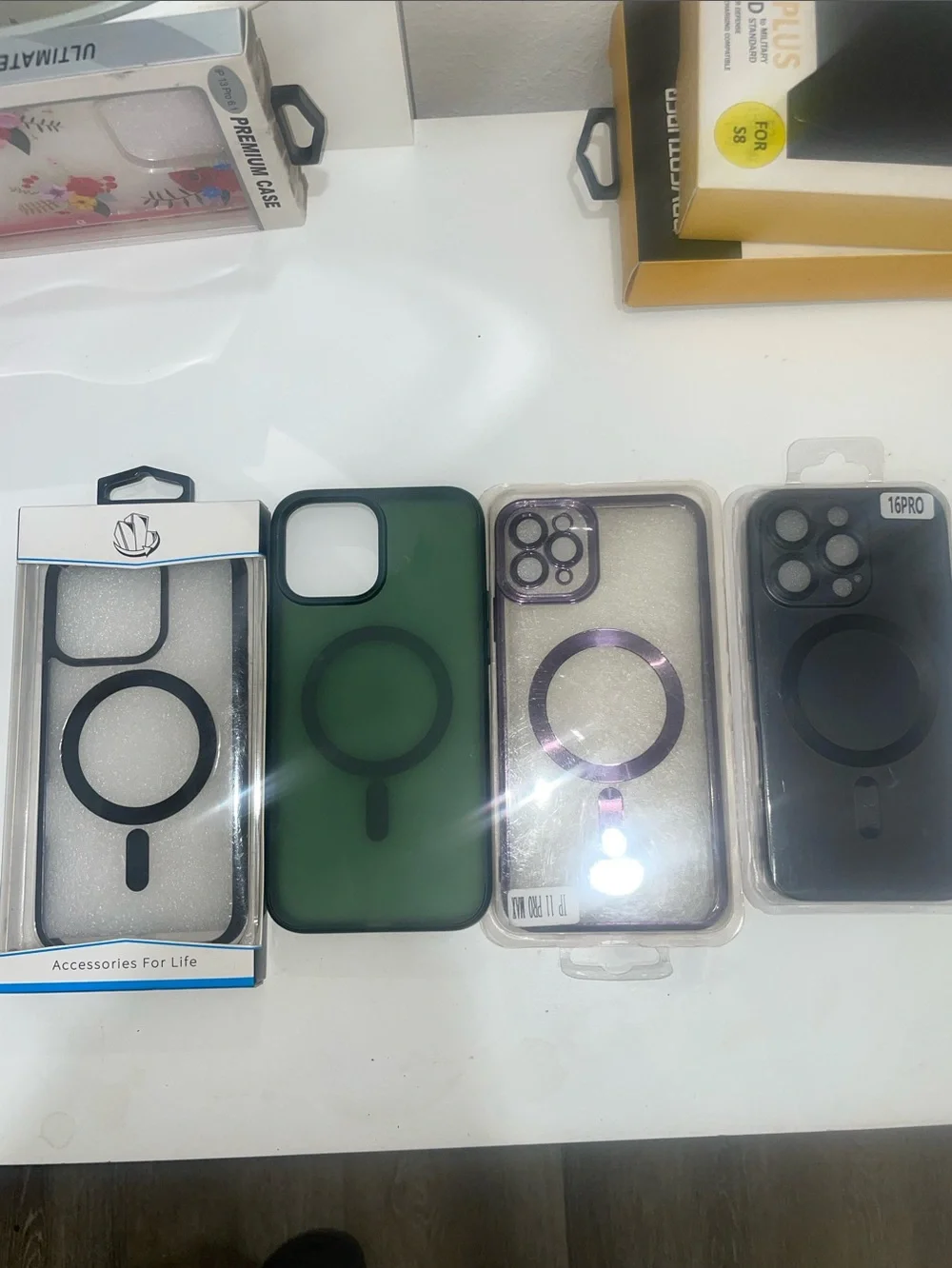Lote de Fundas para iPhone.